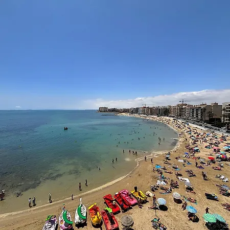 Precioso En La Primera Linea Del Mar Apartamento *