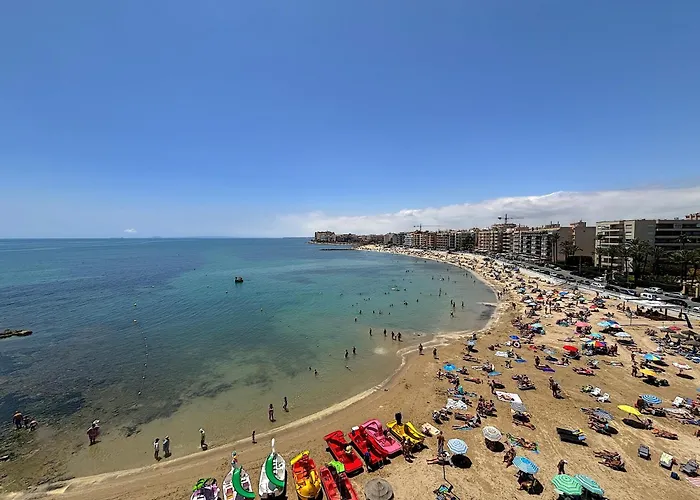 Precioso En La Primera Linea Del Mar Apartamento *