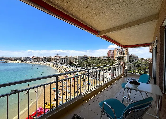 Precioso En La Primera Linea Del Mar Apartamento *